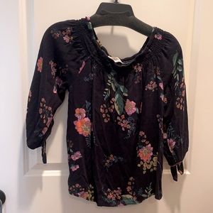 Medium off shoulder top